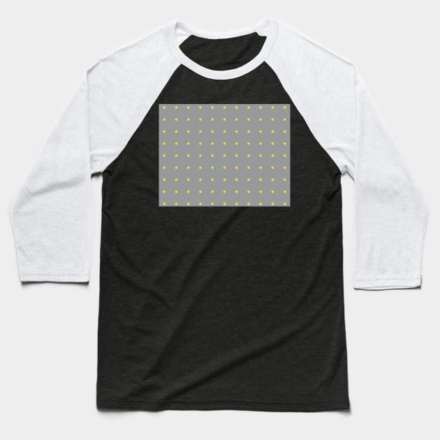 Polka Dots in trendy colors 2021 Baseball T-Shirt by Hispaniola-Fineart